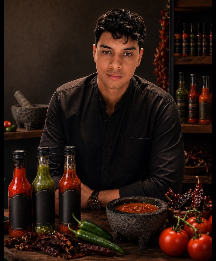 Paul Saed Evangelista Ramos, cofundador de Salsas Don José