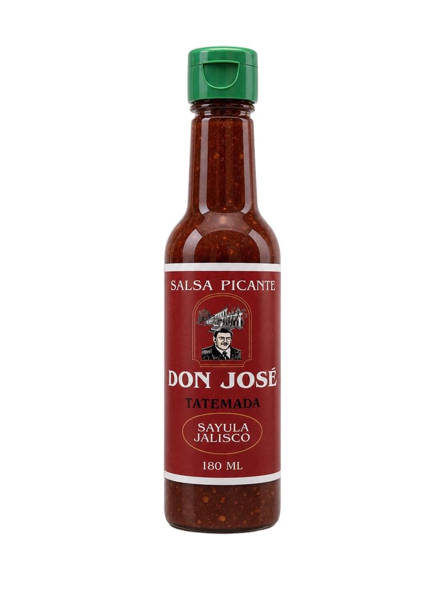 Botella de salsa Tatemada de 180 ml