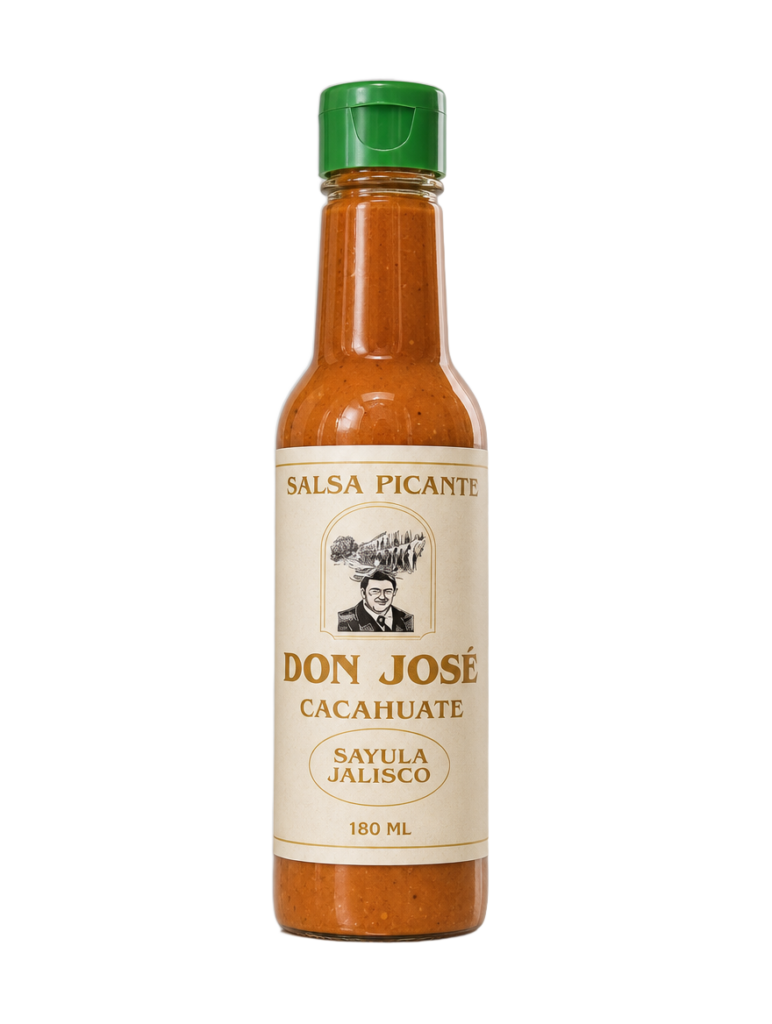 Salsa de Cacahuate — presentación de producto
